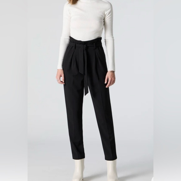 Revamped Premium Collection-high waist pant-elastic waistband/adjustable belt. - Picture 2 of 11